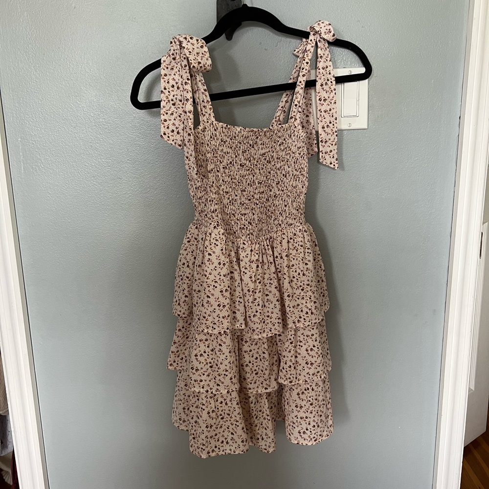 Lucca Floral Mini Dress XS